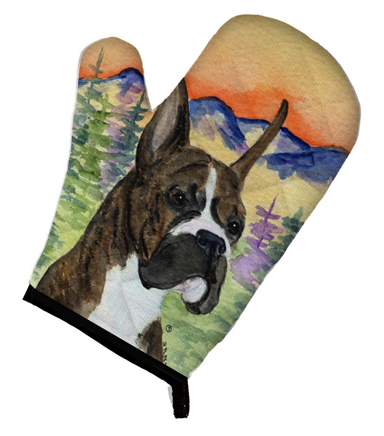 Picture of Carolines Treasures SS8199OVMT Boxer Oven Mitt