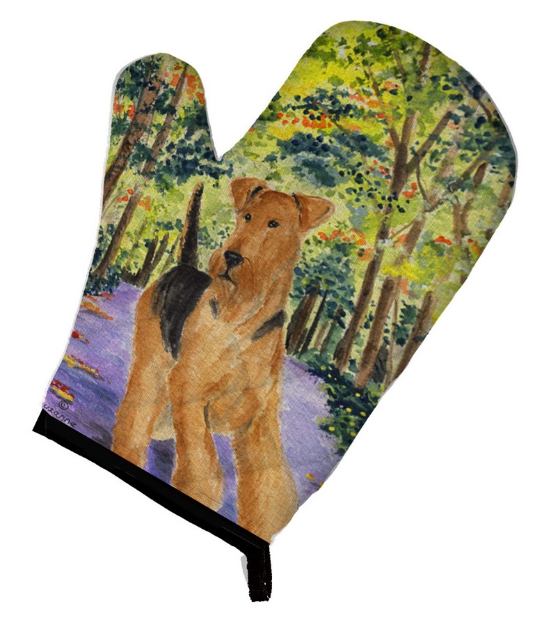 Picture of Carolines Treasures SS8208OVMT Airedale Oven Mitt