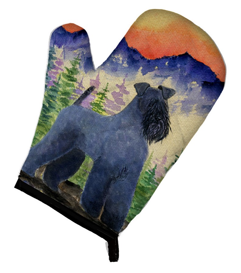 Picture of Carolines Treasures SS8223OVMT Kerry Blue Terrier Oven Mitt