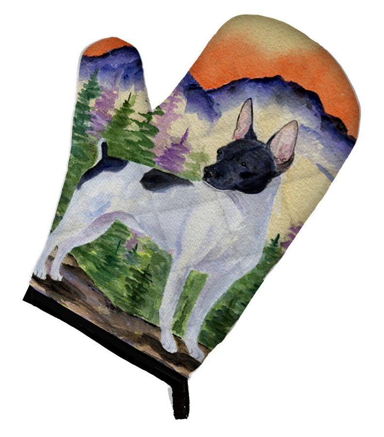 Picture of Carolines Treasures SS8224OVMT Rat Terrier Oven Mitt