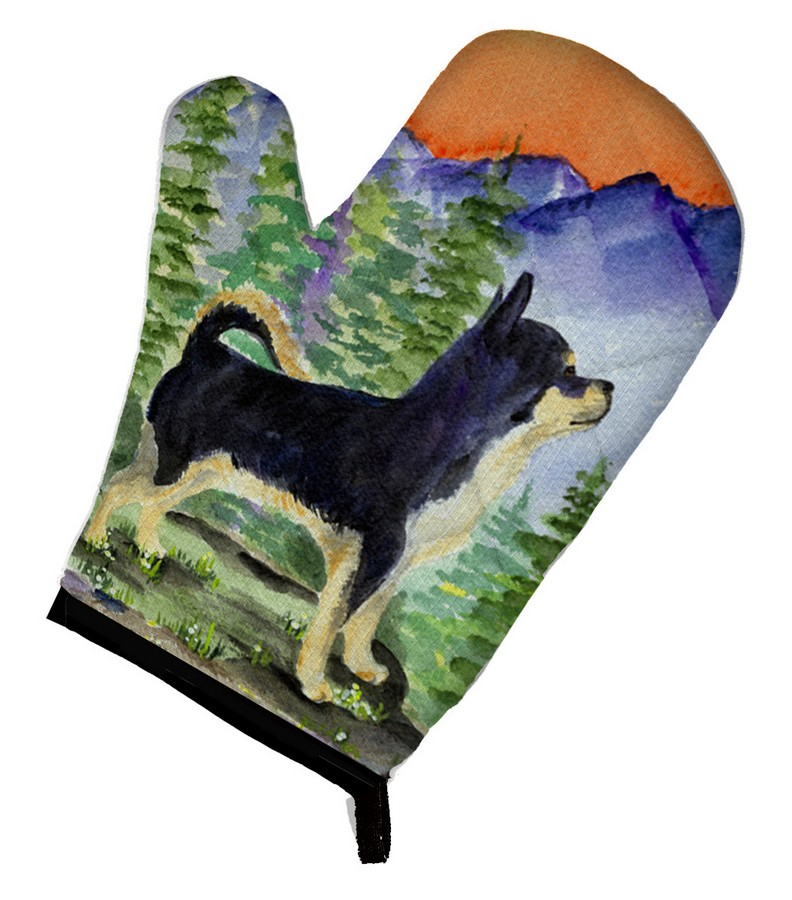 Picture of Carolines Treasures SS8230OVMT Chihuahua Oven Mitt