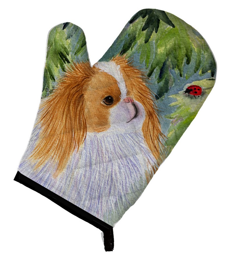 Picture of Carolines Treasures SS8260OVMT Japanese Chin Oven Mitt