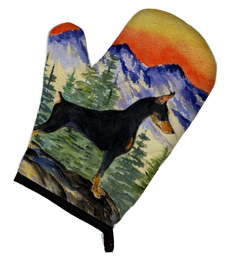 Picture of Carolines Treasures SS8284OVMT Doberman Oven Mitt