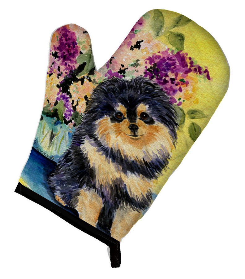 Picture of Carolines Treasures SS8290OVMT Pomeranian Oven Mitt
