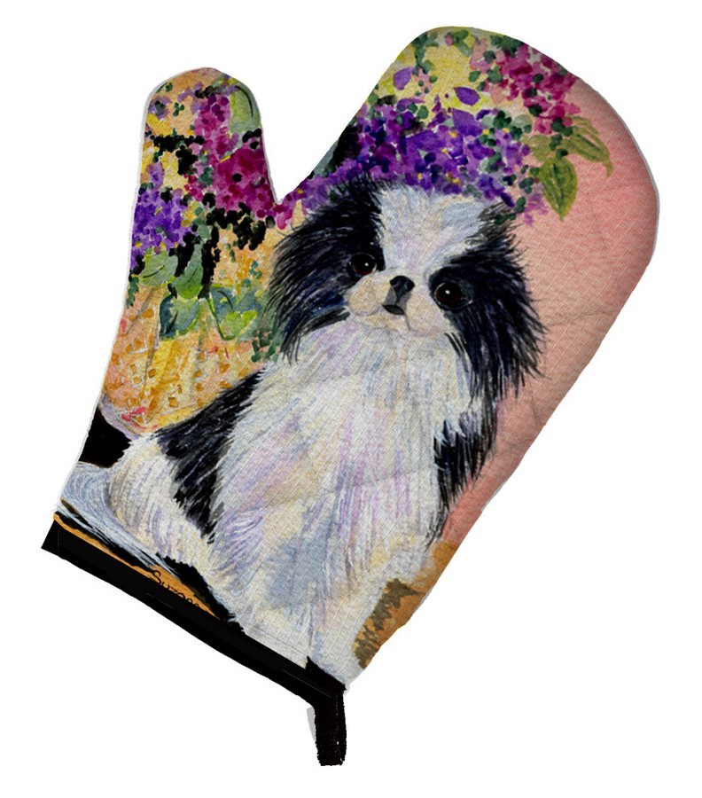 Picture of Carolines Treasures SS8299OVMT Japanese Chin Oven Mitt