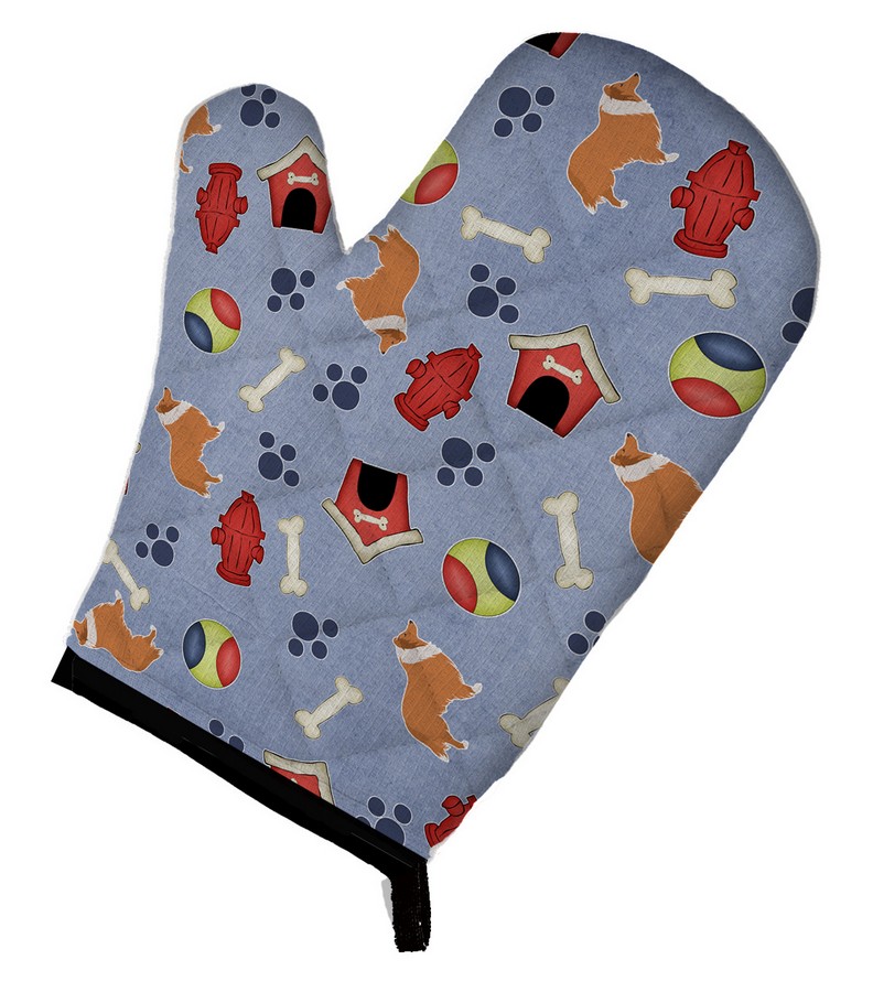 Collie Dog House Collection Oven Mitt