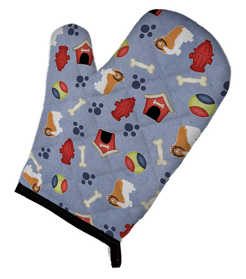 Picture of Carolines Treasures BB4077OVMT Dog House Collection Rough Collie Oven Mitt