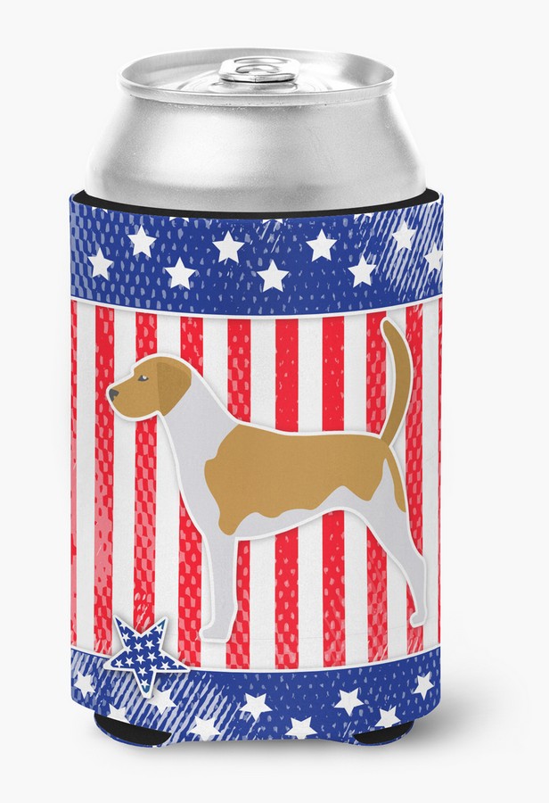 BB3298CC USA Patriotic American Foxhound Can or Bottle Hugger