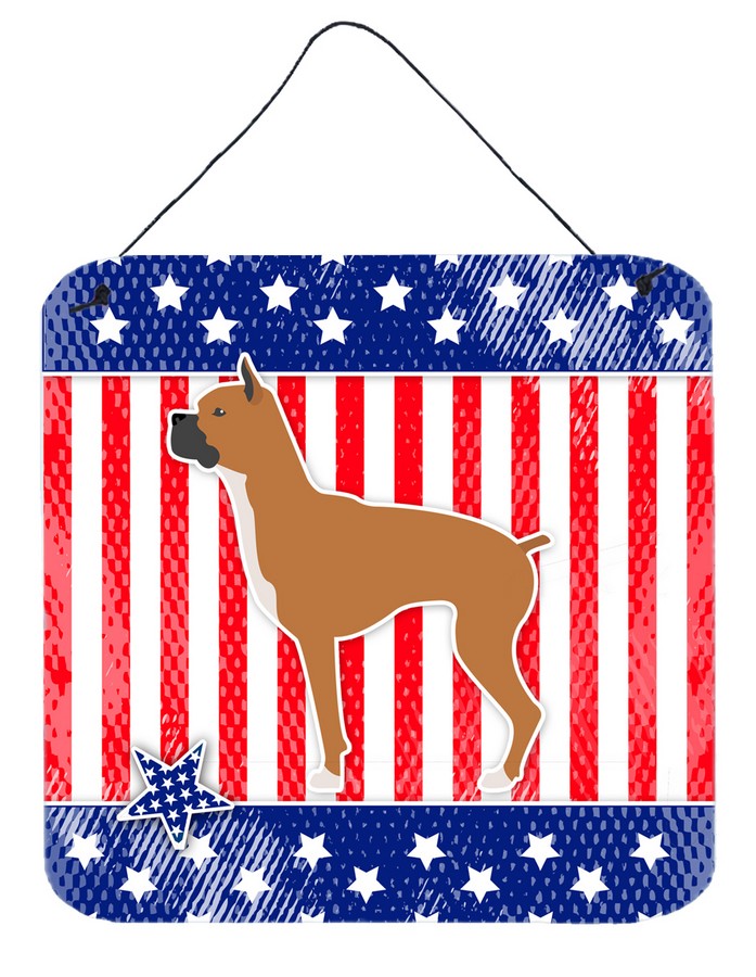 USA Patriotic Boxer Wall or Door Hanging Prints