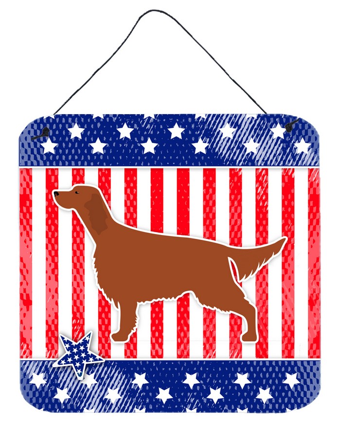 IUSA Patriotic rish Setter Wall or Door Hanging Prints