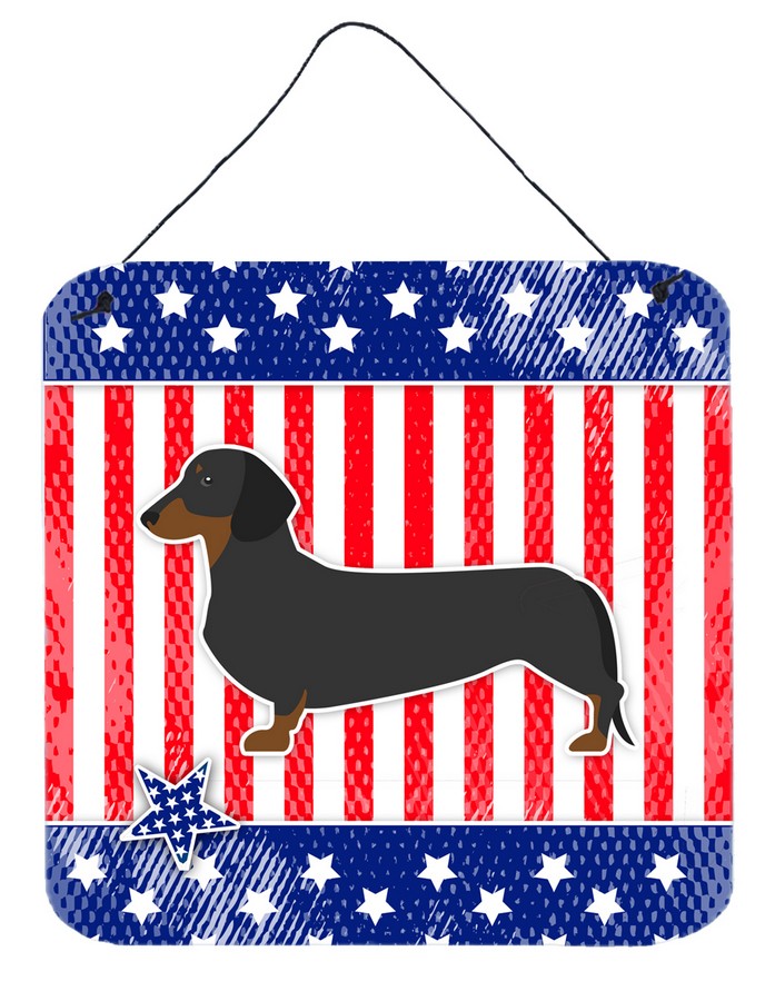 USA Patriotic Dachshund Wall or Door Hanging Prints