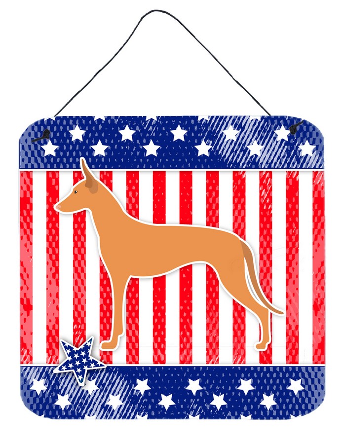 USA Patriotic Pharaoh Hound Wall or Door Hanging Prints