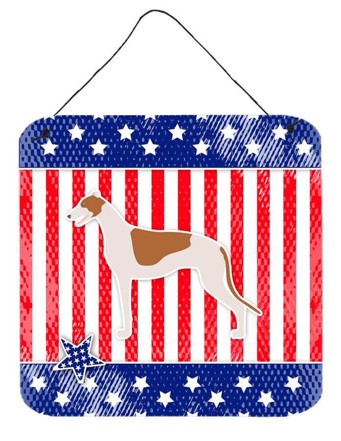 USA Patriotic Greyhound Wall or Door Hanging Prints
