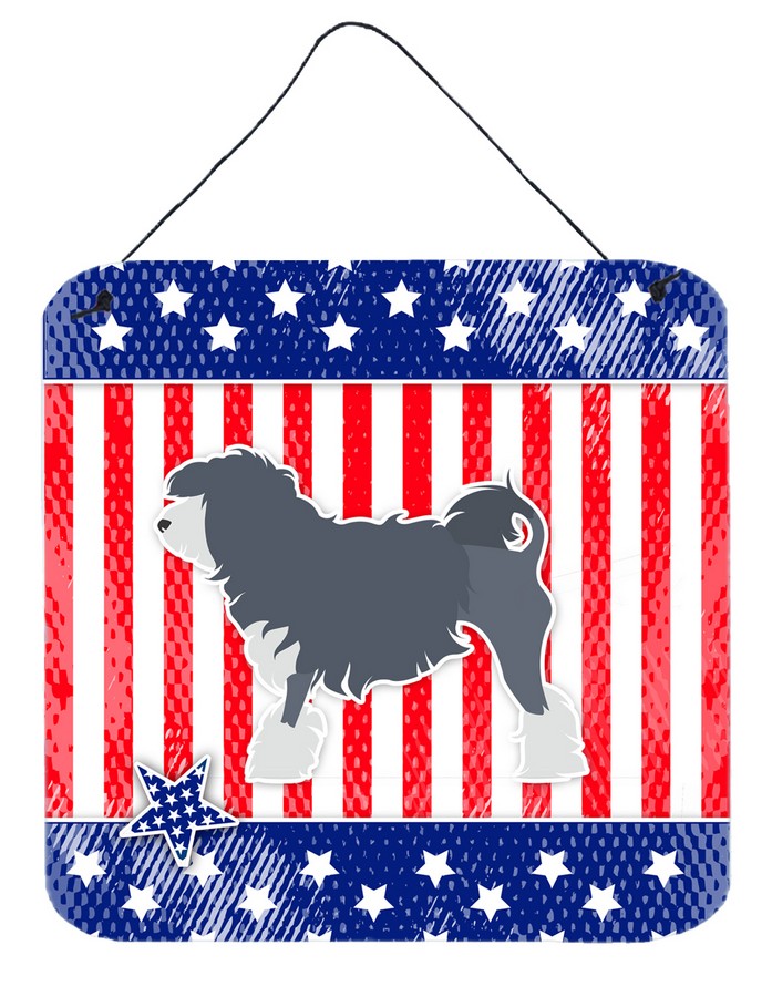 USA Patriotic Lowchen Wall or Door Hanging Prints