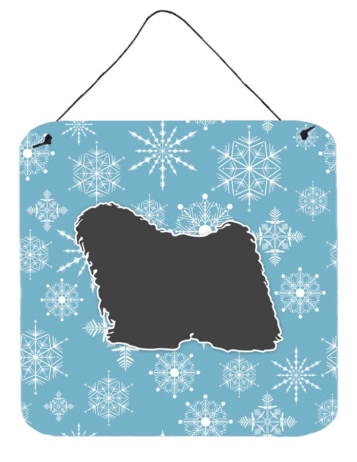Winter Snowflake Puli Wall or Door Hanging Prints