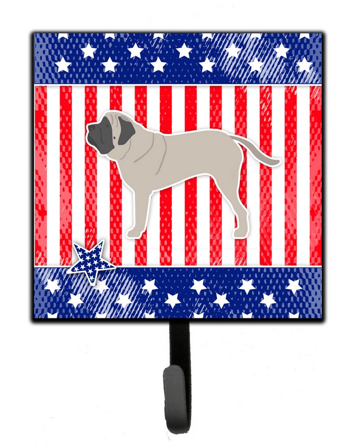 USA Patriotic English Mastiff Leash or Key Holder