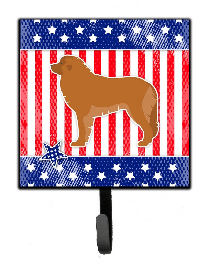 USA Patriotic Leonberger Leash or Key Holder
