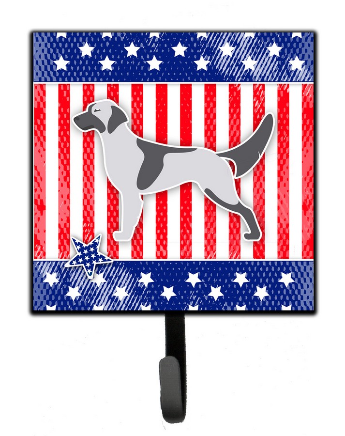 USA Patriotic English Setter Leash or Key Holder