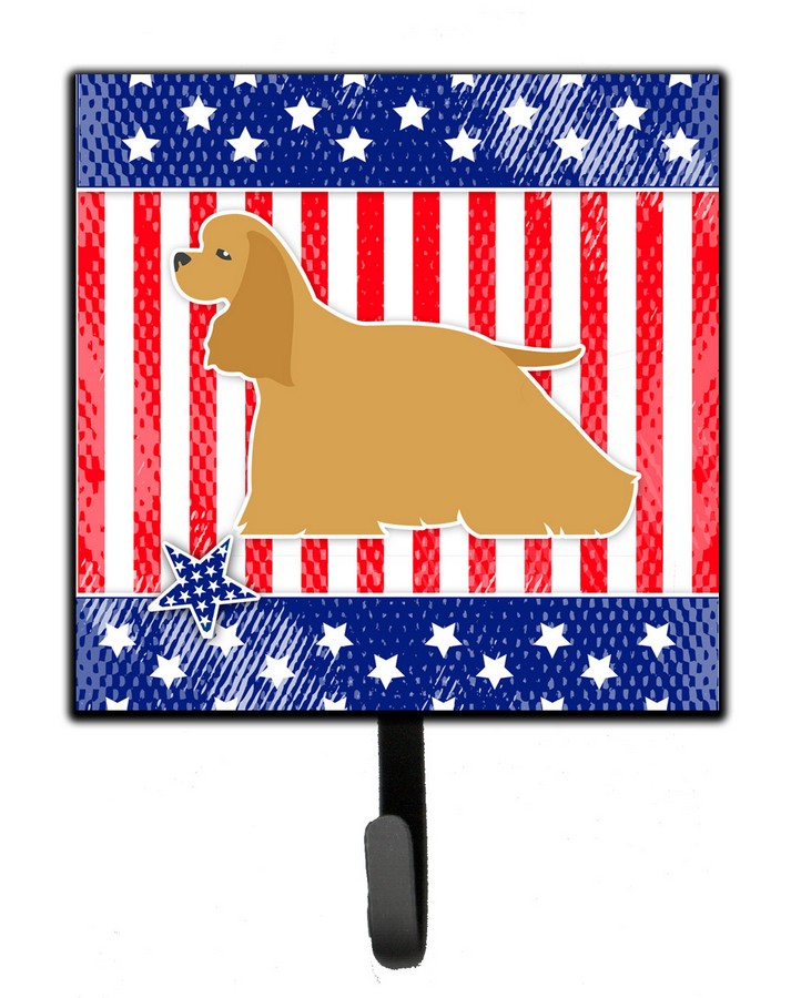 USA Patriotic Cocker Spaniel Leash or Key Holder
