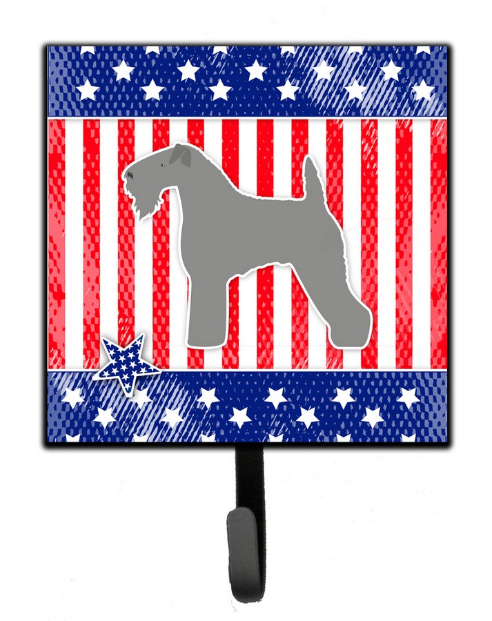 USA Patriotic Kerry Blue Terrier Leash or Key Holder