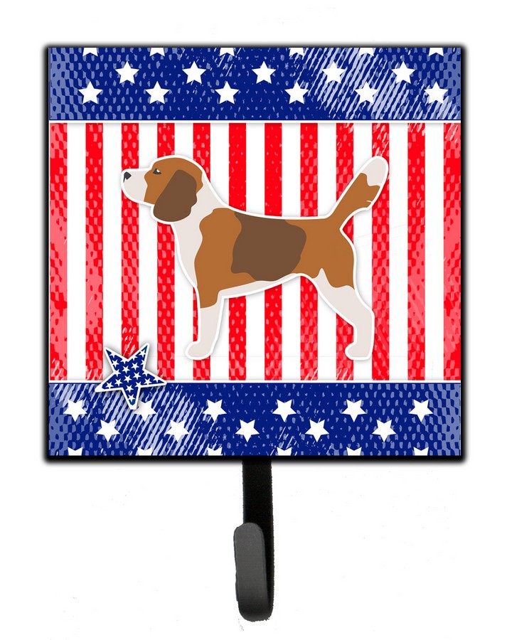 USA Patriotic Beagle Leash or Key Holder
