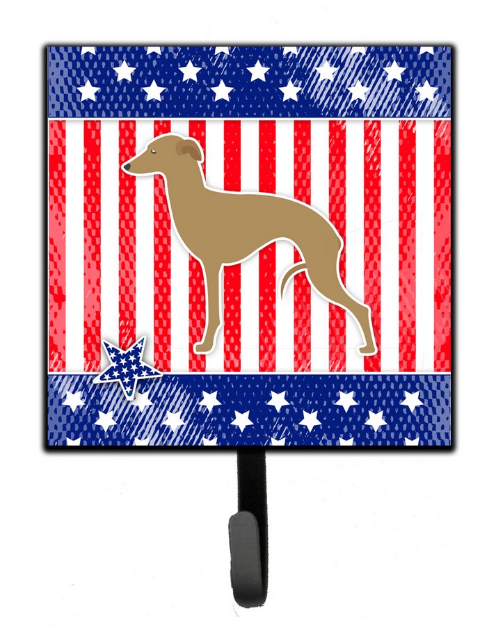 USA Patriotic Italian Greyhound Leash or Key Holder