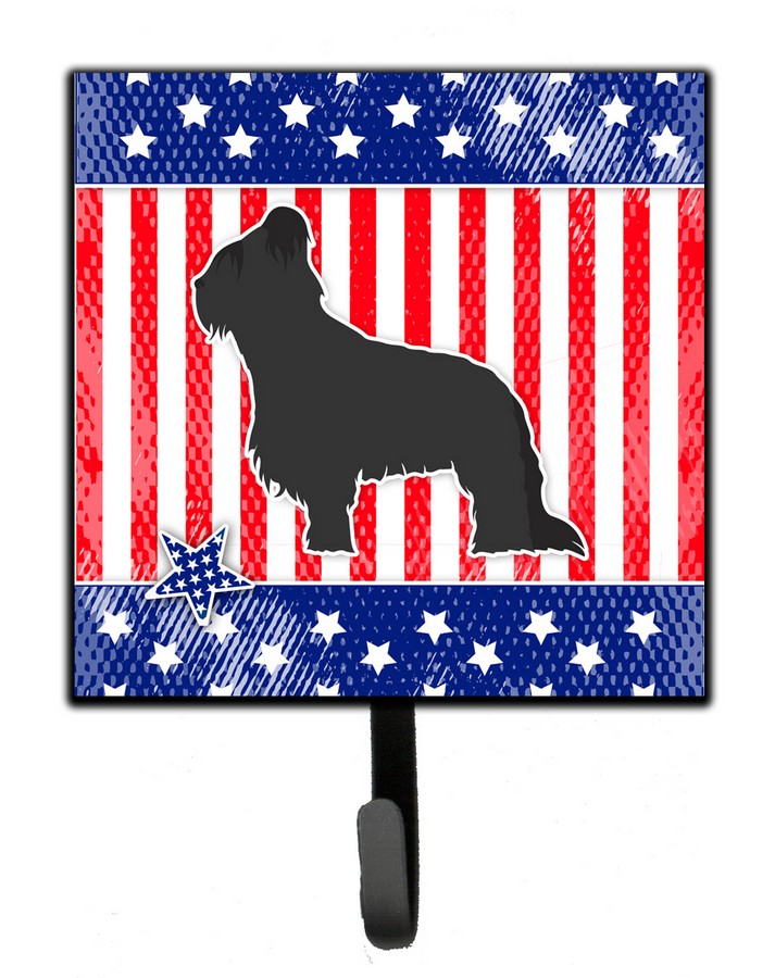 USA Patriotic Briard Leash or Key Holder