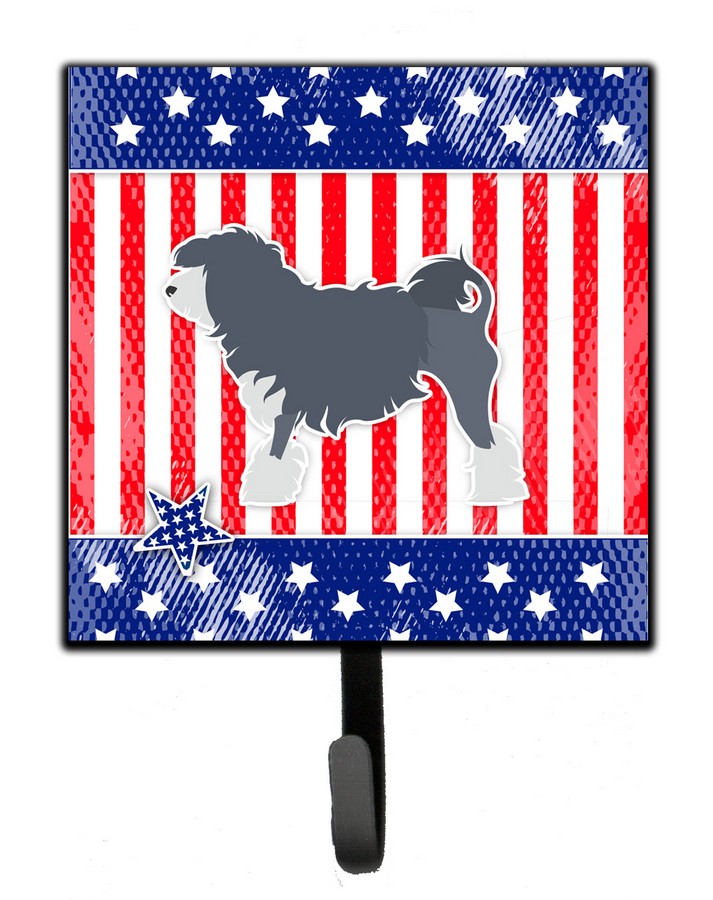 USA Patriotic Lowchen Leash or Key Holder