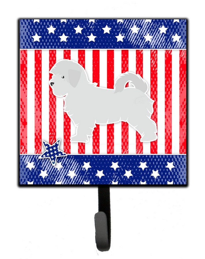 USA Patriotic Maltese Leash or Key Holder
