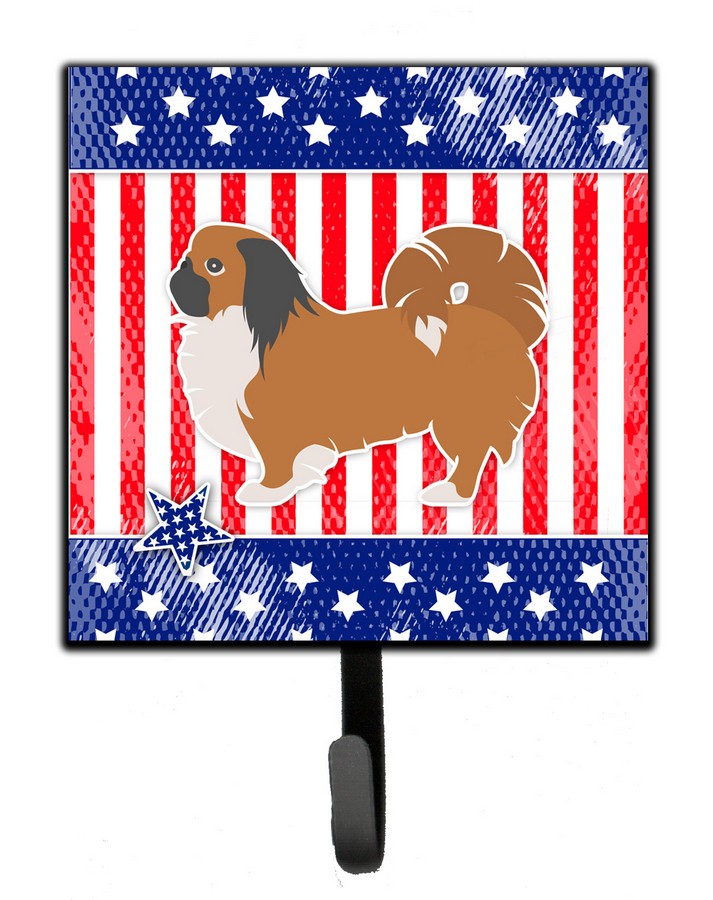 USA Patriotic Pekingese Leash or Key Holder
