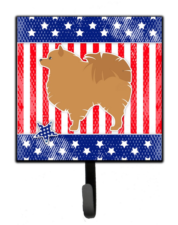 USA Patriotic Pomeranian Leash or Key Holder
