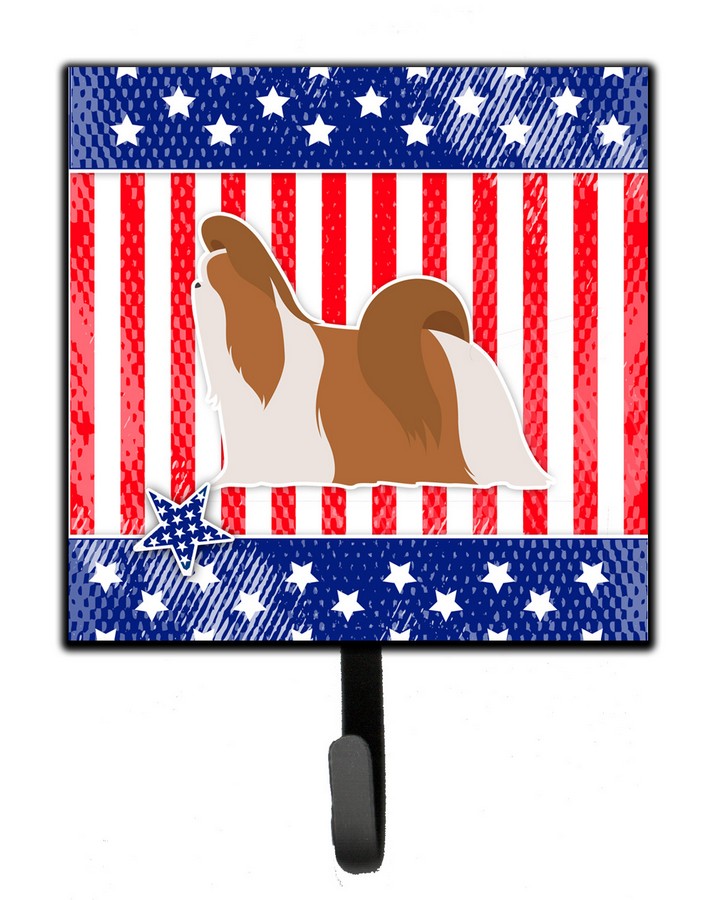 USA Patriotic Shih Tzu Leash or Key Holder