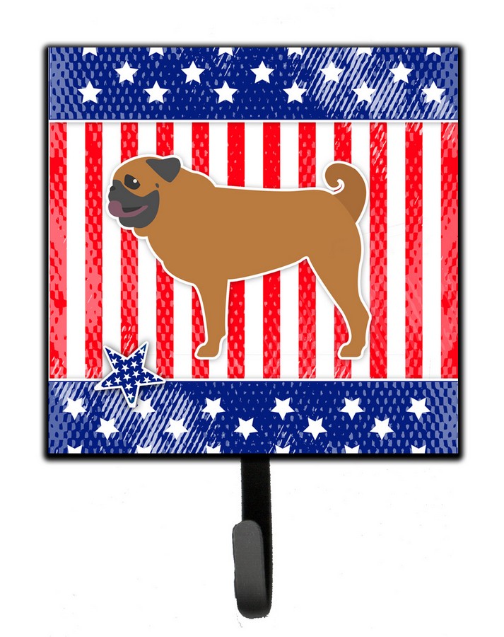 USA Patriotic Pug Leash or Key Holder