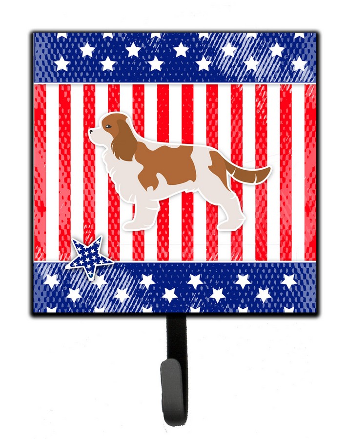 USA Patriotic Cavalier King Charles Spaniel Leash or Key Holder