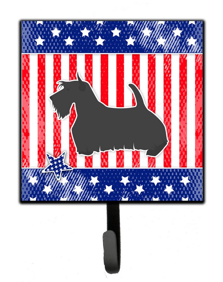 USA Patriotic Scottish Terrier Leash or Key Holder