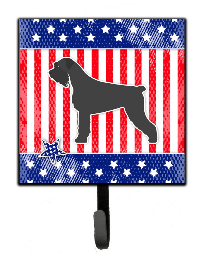 USA Patriotic Giant Schnauzer Leash or Key Holder