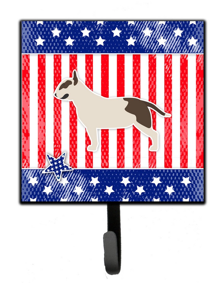 USA Patriotic Bull Terrier Leash or Key Holder