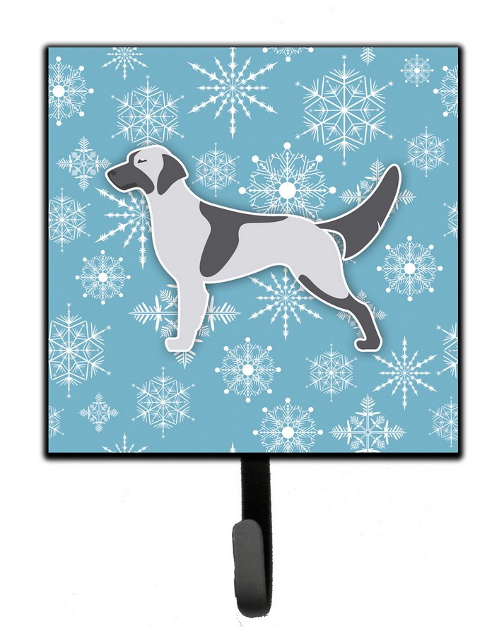 Winter Snowflake English Setter Leash or Key Holder