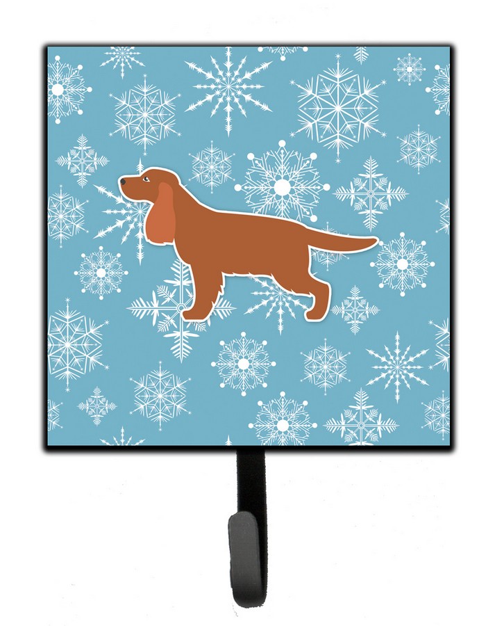 Winter Snowflake English Cocker Spaniel Leash or Key Holder