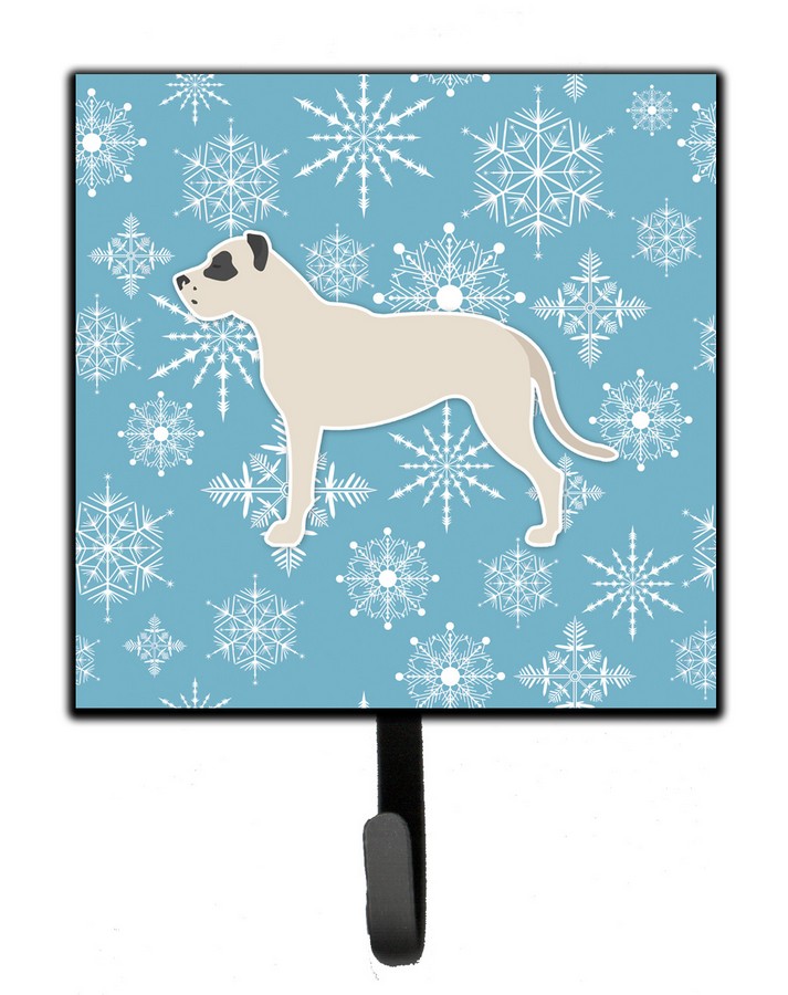 Winter Snowflake Dogo Argentino Leash or Key Holder