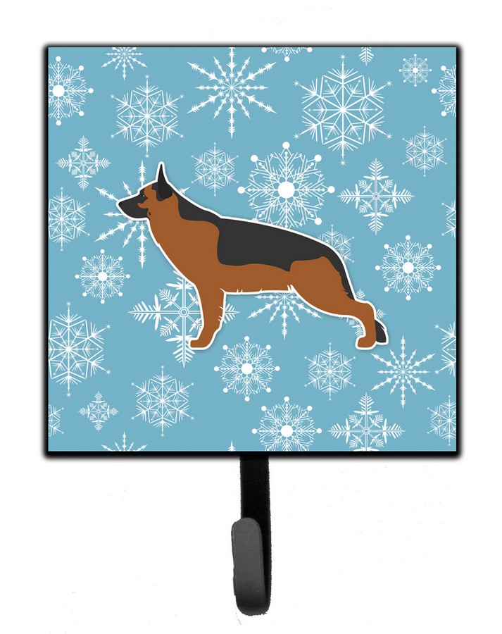 Winter Snowflake German Shepherd Leash or Key Holder
