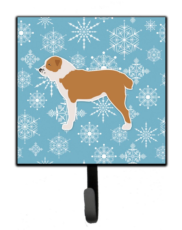 Winter Snowflake Central Asian Shepherd Dog Leash or Key Holder