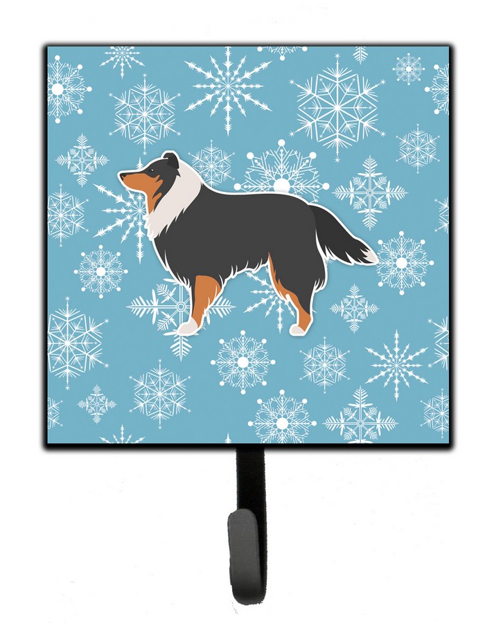 Winter Snowflake Sheltie & Shetland Sheepdog Leash or Key Holder