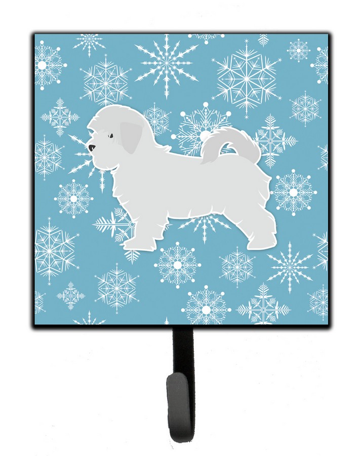 Winter Snowflake Maltese Leash or Key Holder