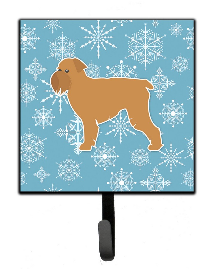 Winter Snowflake Brussels Griffon Leash or Key Holder