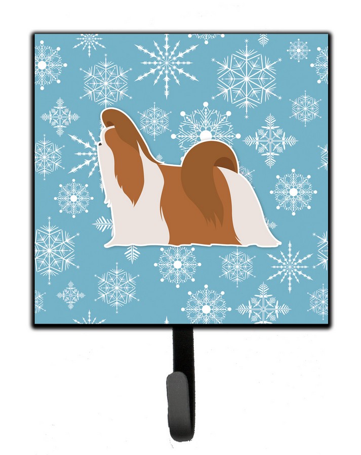 Winter Snowflake Shih Tzu Leash or Key Holder
