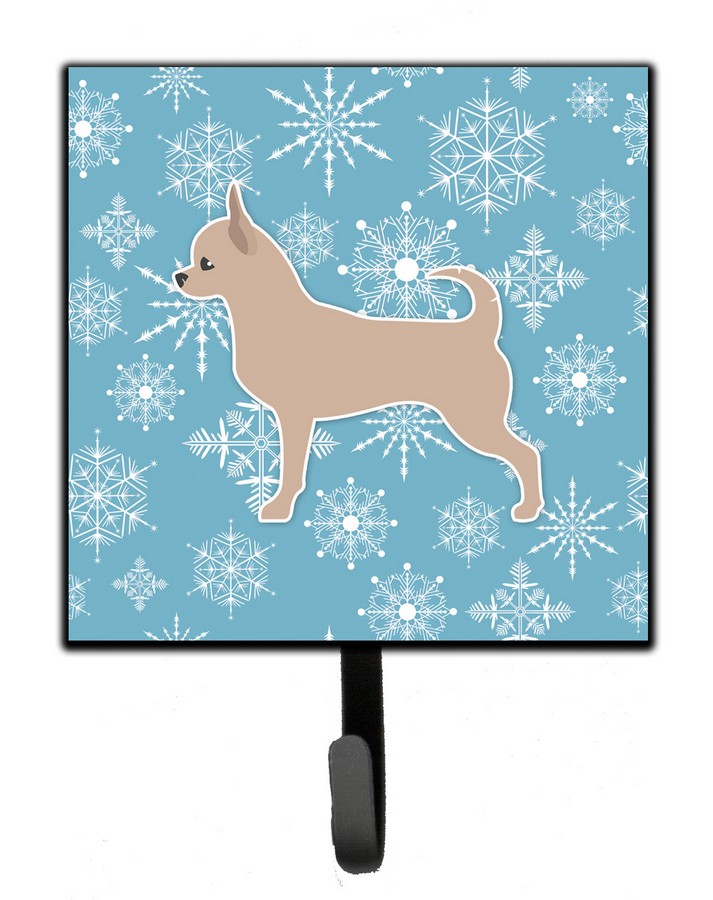 Winter Snowflake Chihuahua Leash or Key Holder