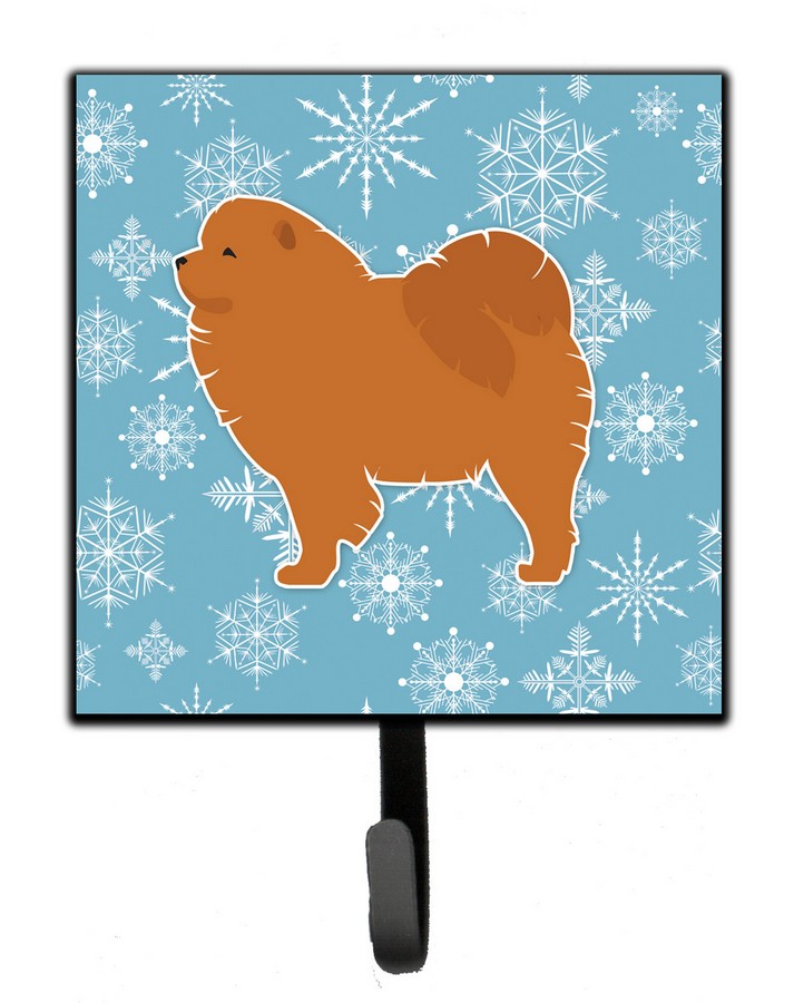 Winter Snowflake Chow Chow Leash or Key Holder