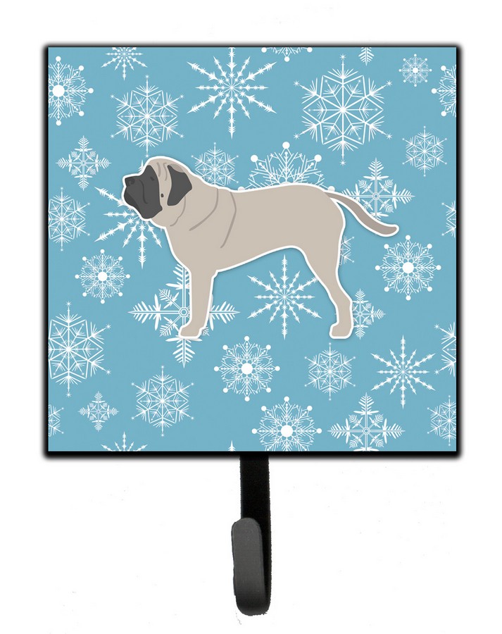 Winter Snowflake English Mastiff Leash or Key Holder