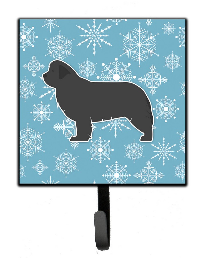 Winter Snowflake Newfoundland Leash or Key Holder